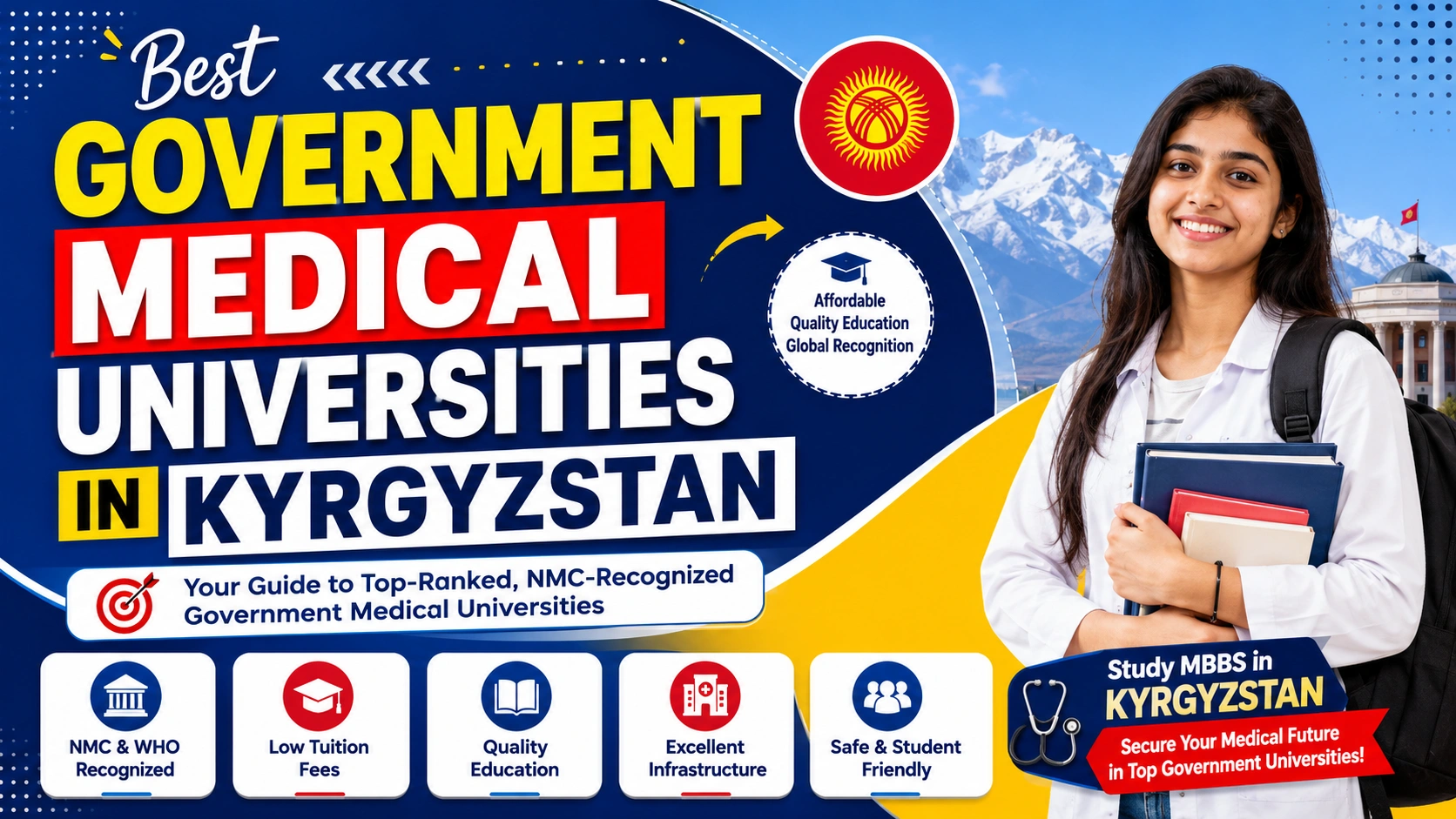 Best Government Medical Universities in Kyrgyzstan